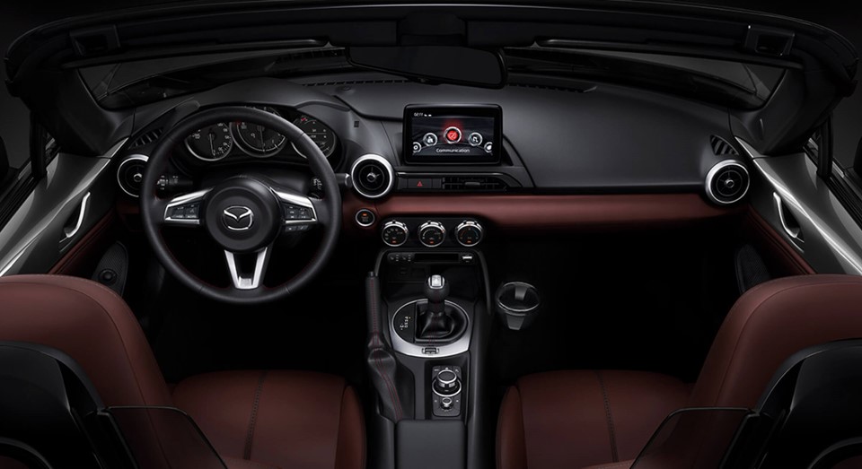 Red Stitching Mazda Mx5 Interior